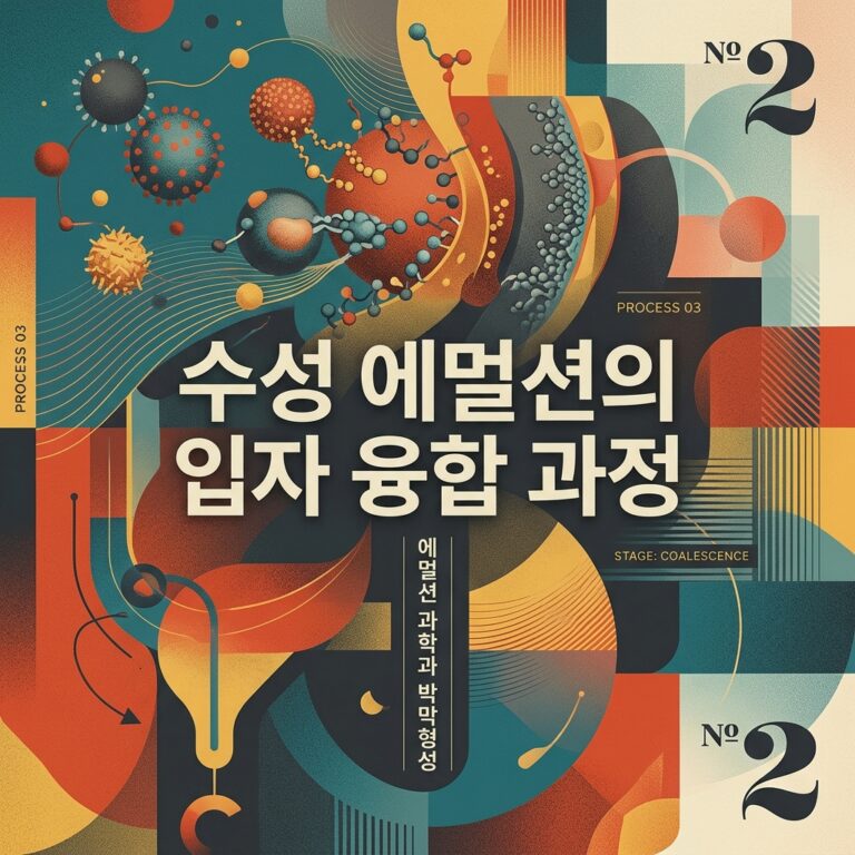ai thumbnail poster 수성 에멀션의 입자 융합 과정 1792733826